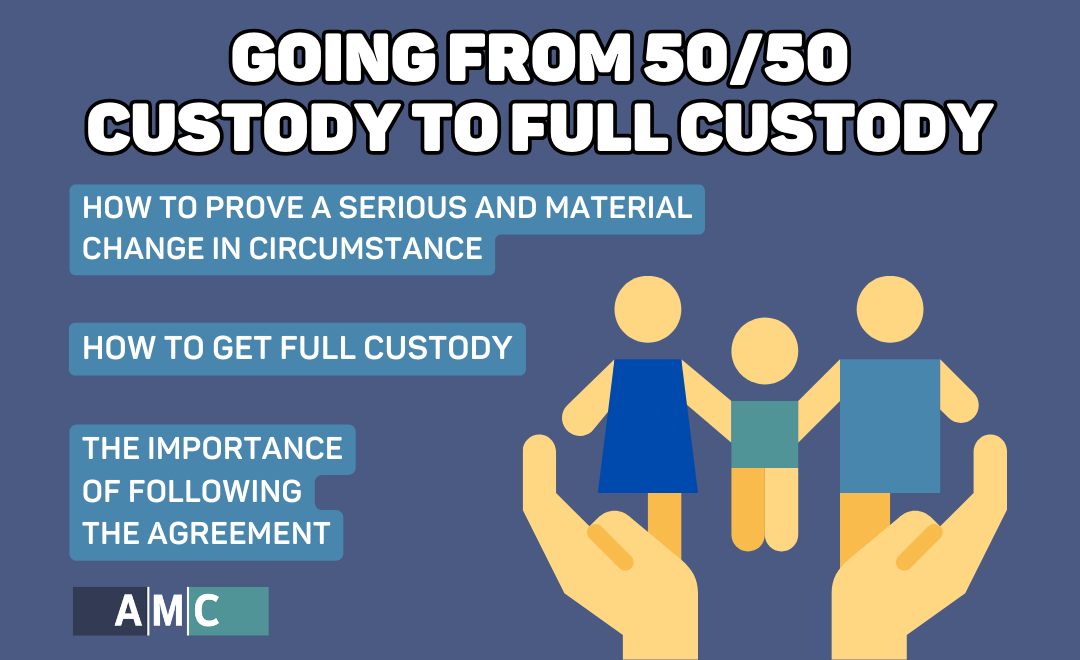 Going From 50/50 to Full Custody